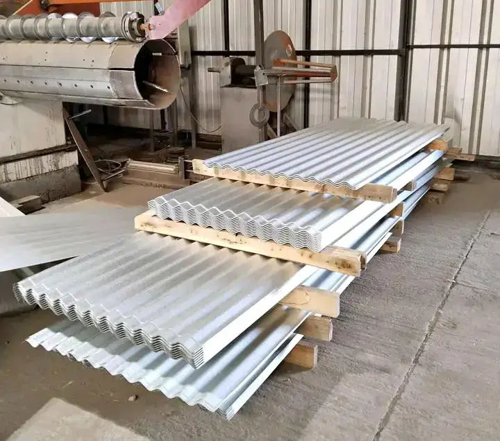 Planchas de zinc ondulado
