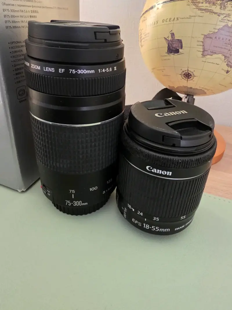 Cámara Canon EOS SL1 con lentes - 2