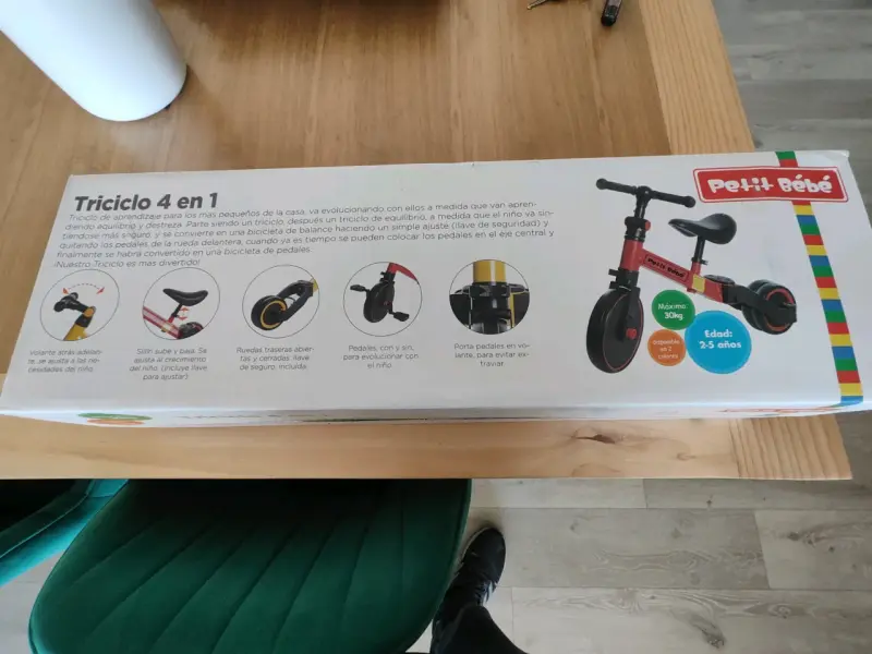 Triciclo 4 en 1 Petit Bébé - 2