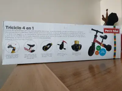 Triciclo 4 en 1 Petit Bébé - miniatura 3