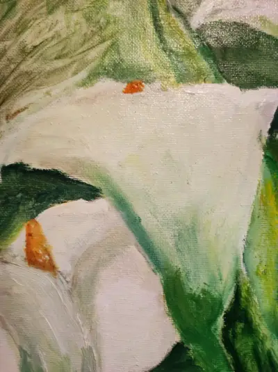 Pintura al oleo de calas - miniatura 4