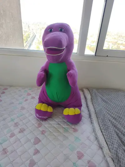 Peluche Barney grande - miniatura 1