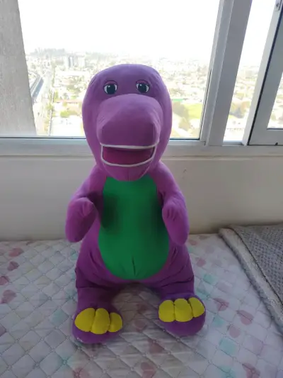 Peluche Barney grande - miniatura 3