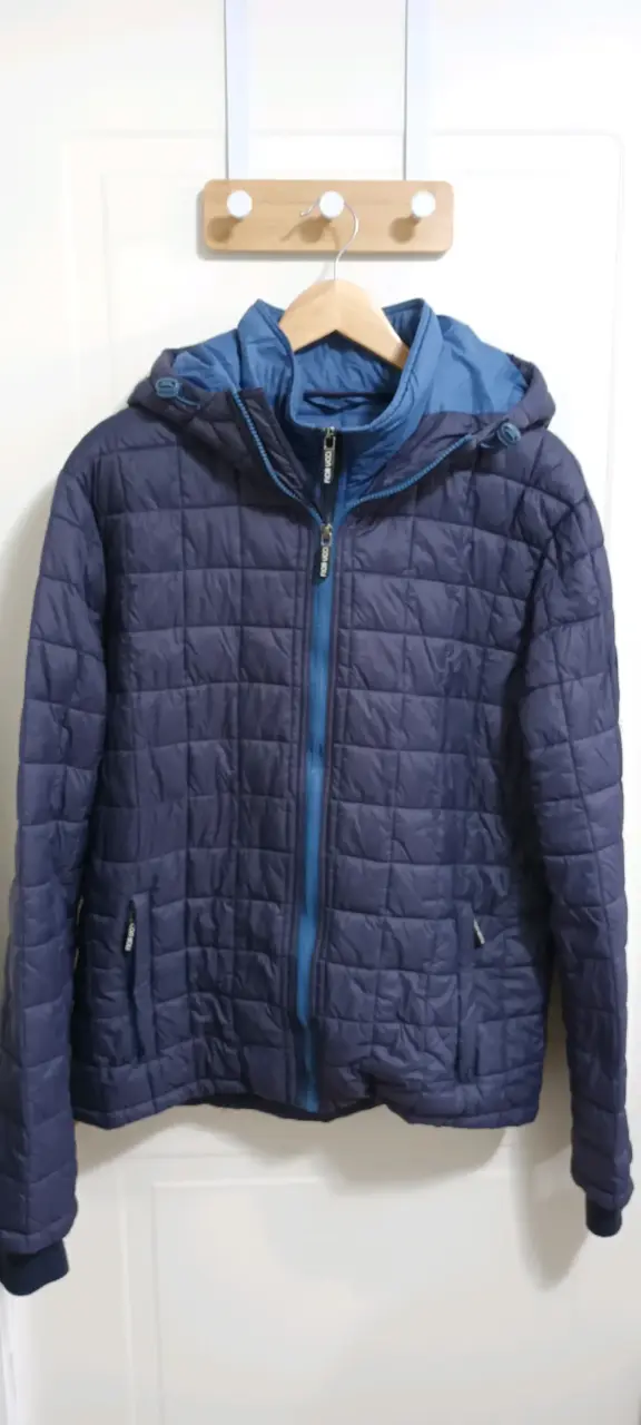 Parka Fiorucci talla XL azul (Hombre) - 3