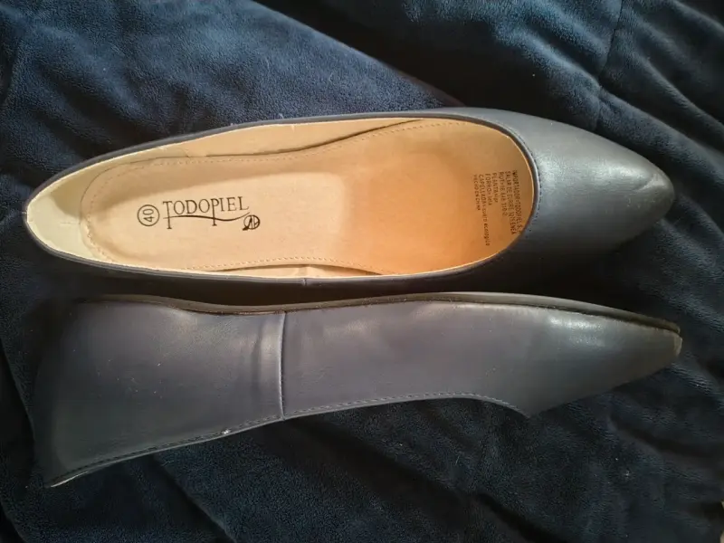 Zapatos planos azul. Ballerinas - 2