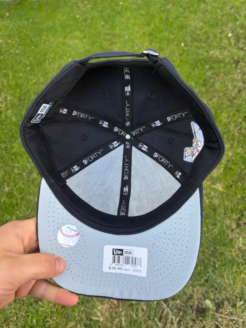 Gorra NY negro ajustable - 5
