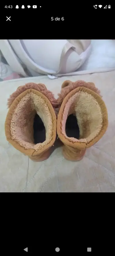 Botas infantiles marrones - miniatura 3