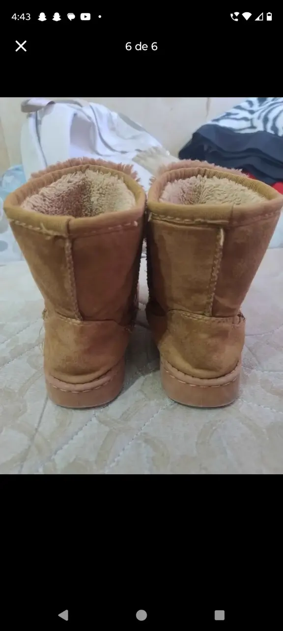 Botas infantiles marrones - 4