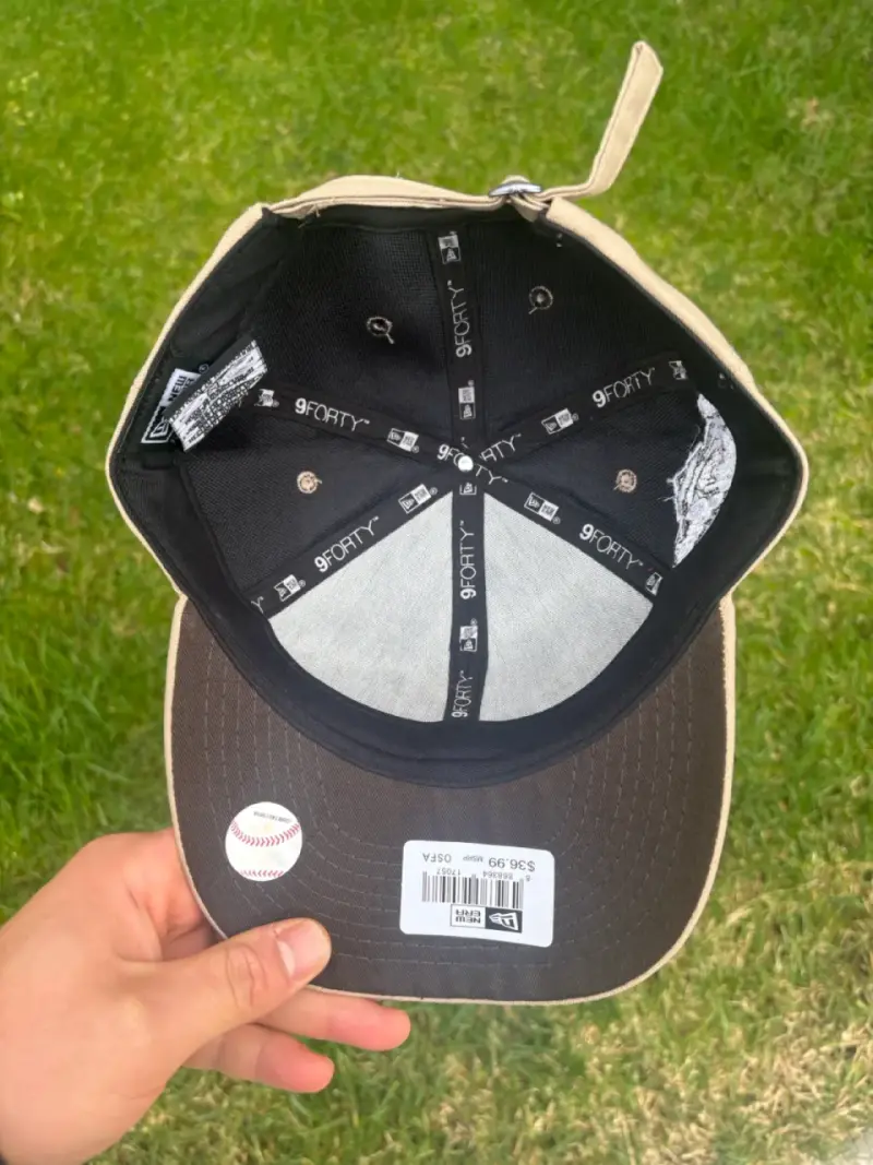 Gorra beige snapback - 5