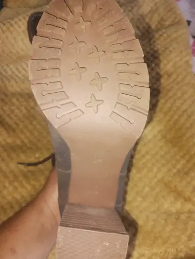 Botines de cuero marrón - miniatura 4