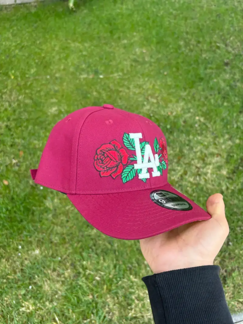 Gorra Snapback Bordó LA - 2