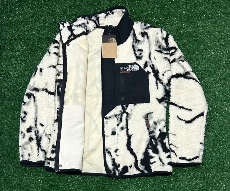 Chaqueta polar diseño mármol - 2