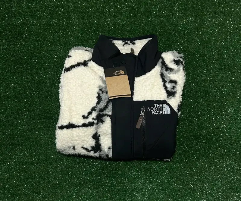 Chaqueta polar diseño mármol - 3