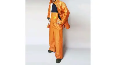 Traje impermeable engomado - miniatura 1