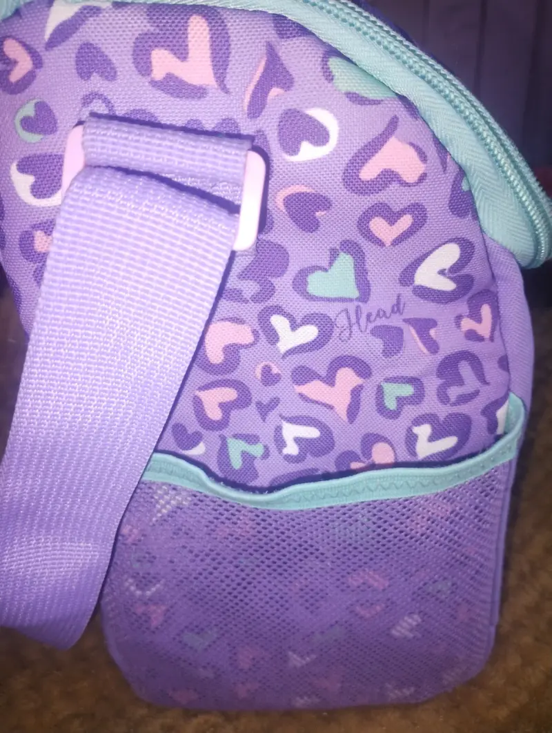 Lonchera morada estampada Head - 2