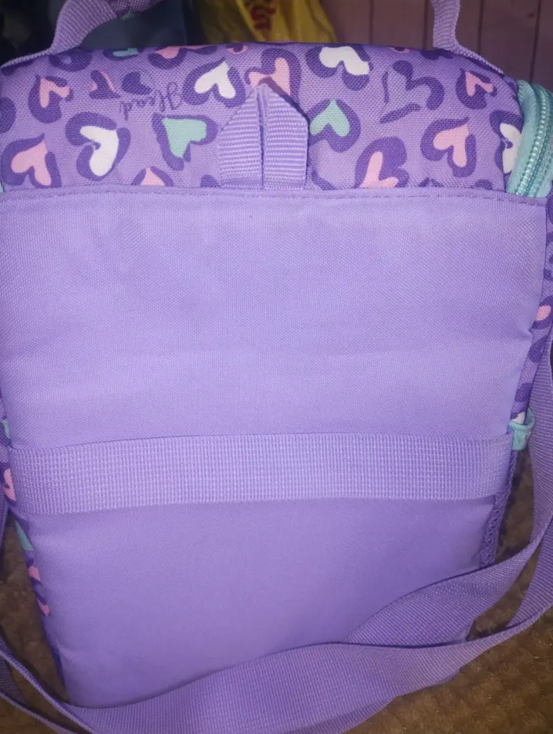 Lonchera morada estampada Head - 3