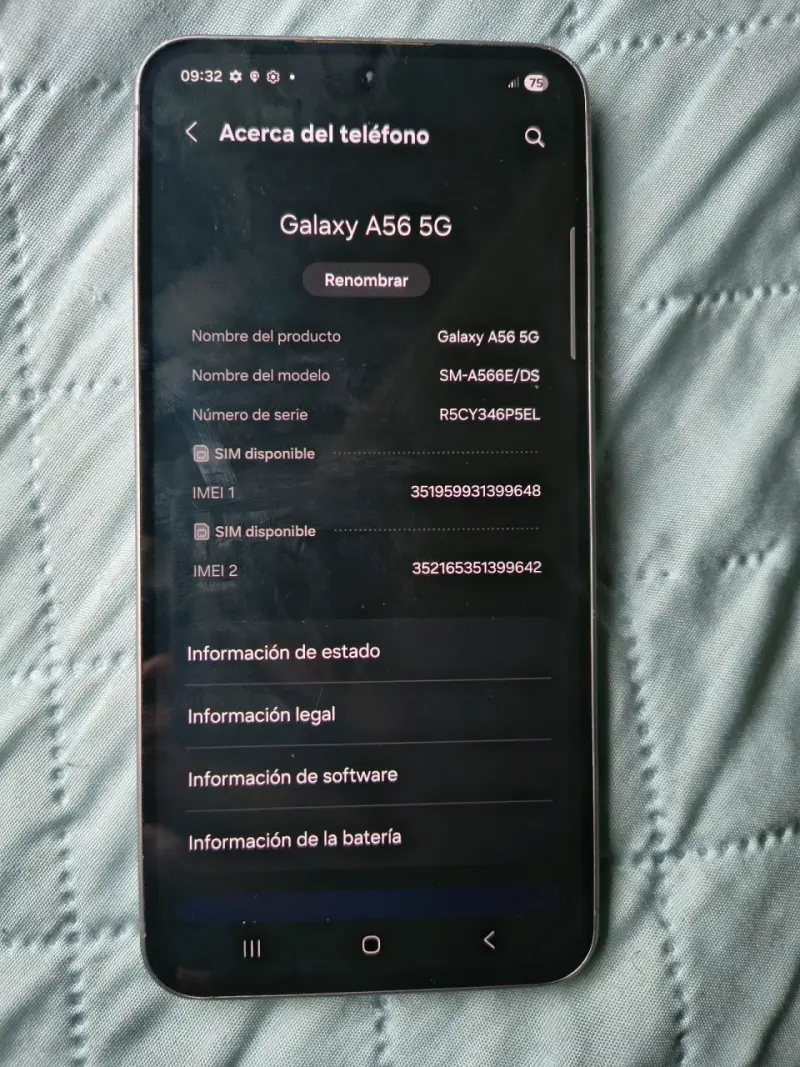 SAMSUNG A56 128GB - 5