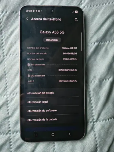 SAMSUNG A56 128GB - miniatura 5