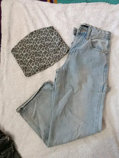 Jeans negros de mezclilla - miniatura 5