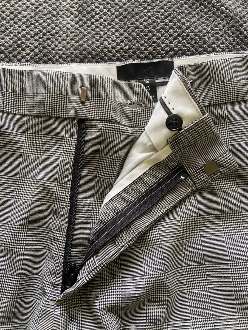 Pantalones de tela a cuadros | Excelente estado - 2