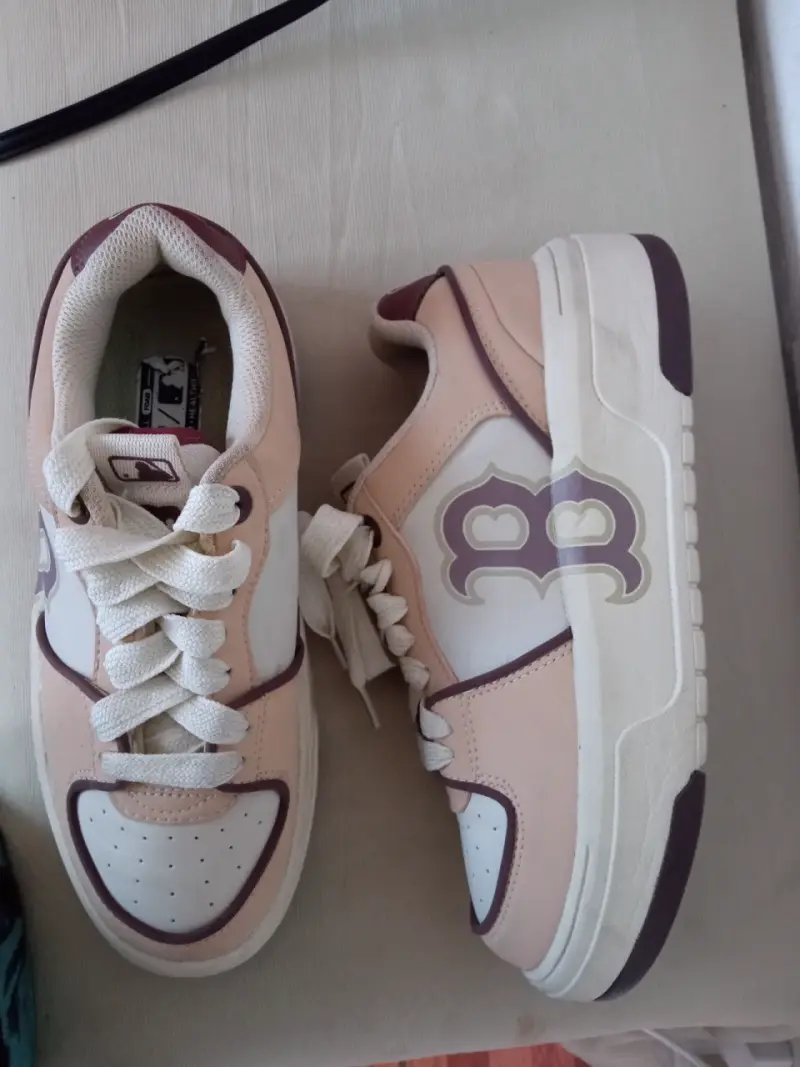 Zapatillas deportivas beige 2 usos originales - 3