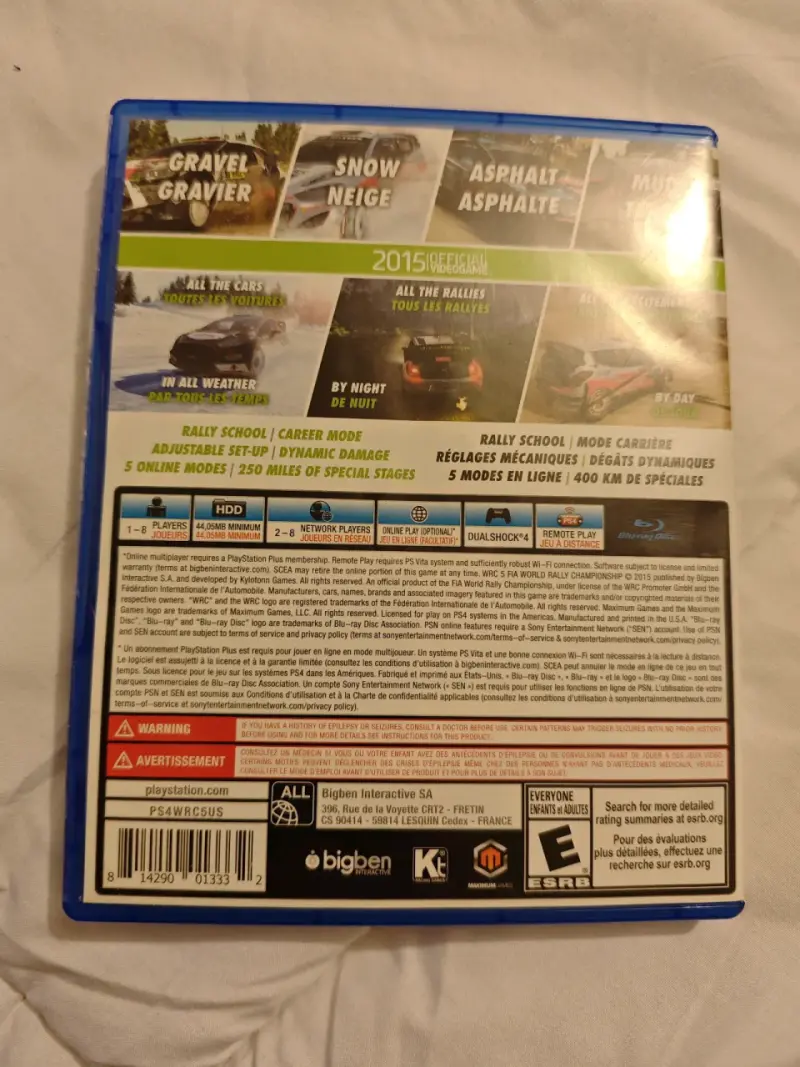 Videojuego PS4 WRC 5 - 2