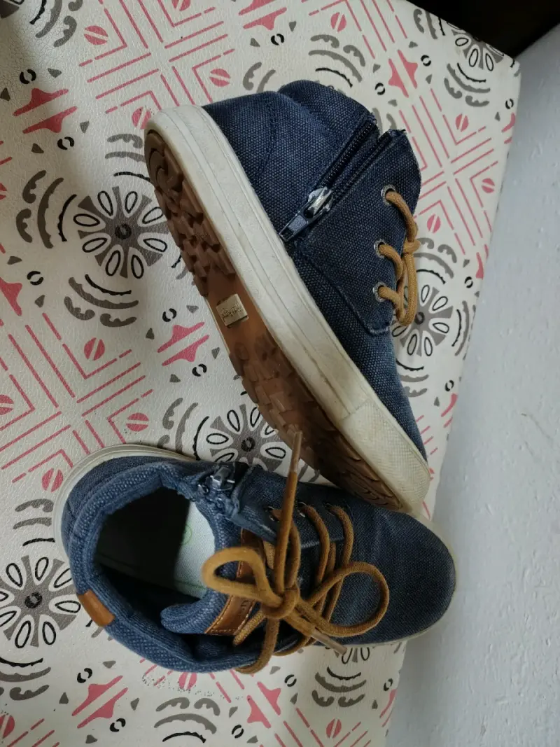 Zapatillas azules niño - 2