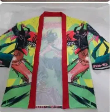 Kimono estampado colorido