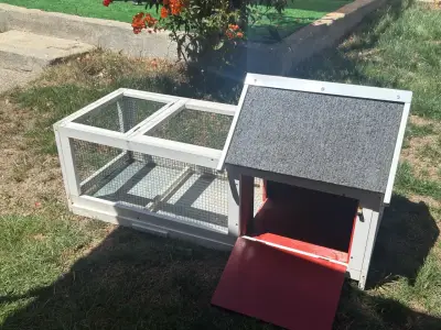 Casita para conejos de madera - miniatura 3