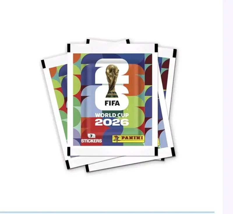 12 Sobres Panini Mundial 2026
