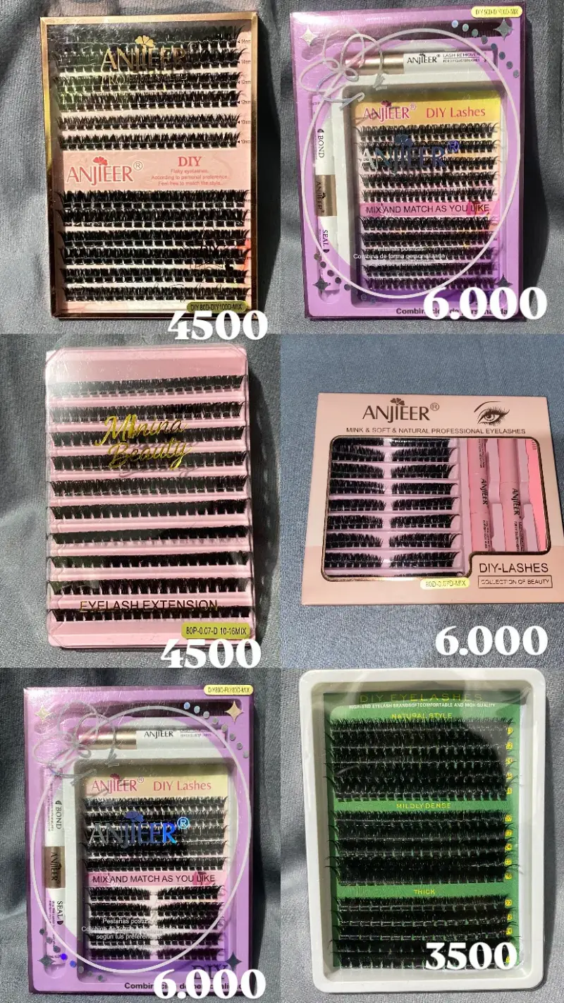 Extensiones de Pestañas AnJieer