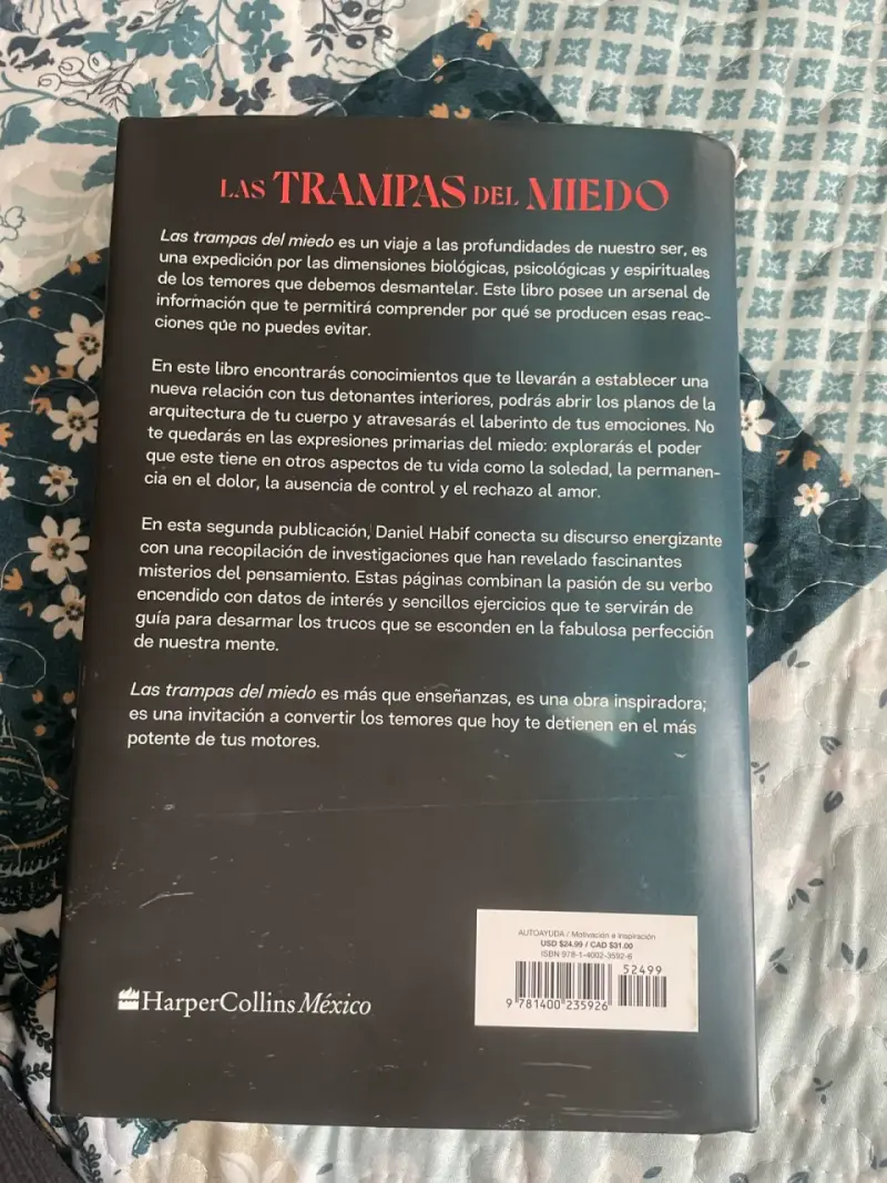Libro 'Las trampas del miedo' - 3