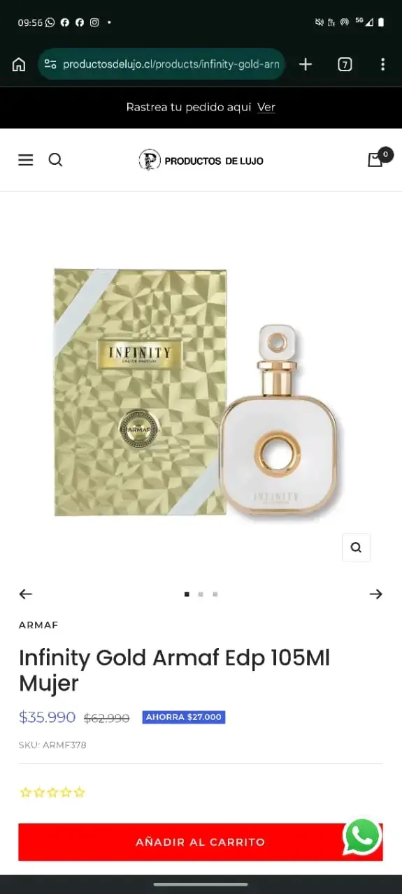 Perfume Armaf Infinity 100ml - 3