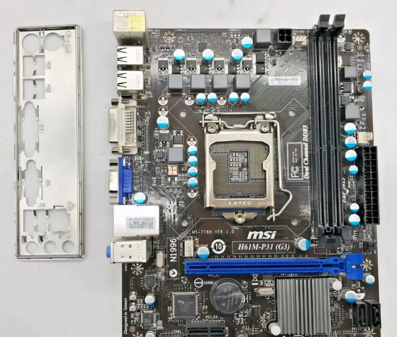 PLACA MADRE MSI H61M-P31 NO FUNCIONA PAR RESPUESTO - 1