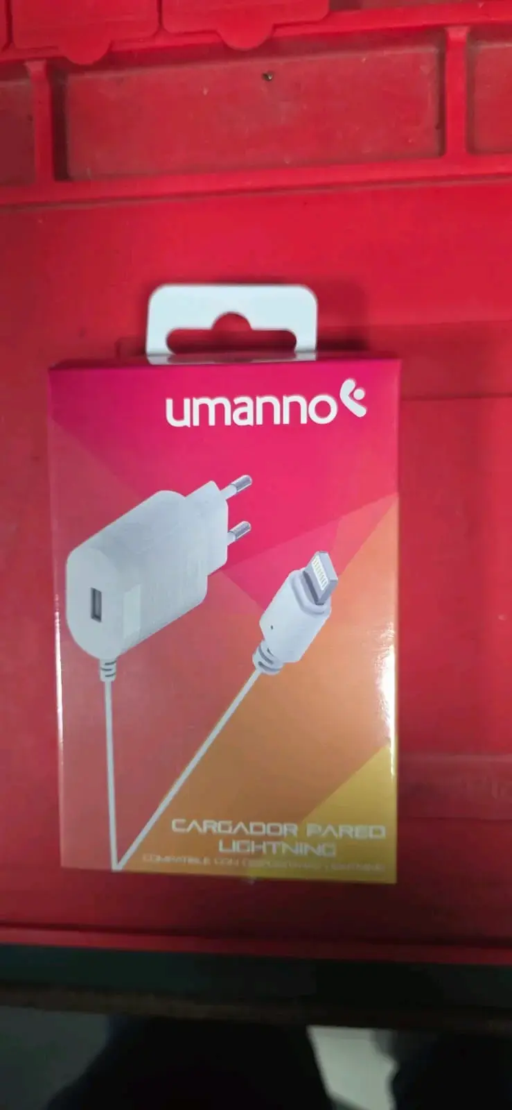 Cargador pared lightning umanno