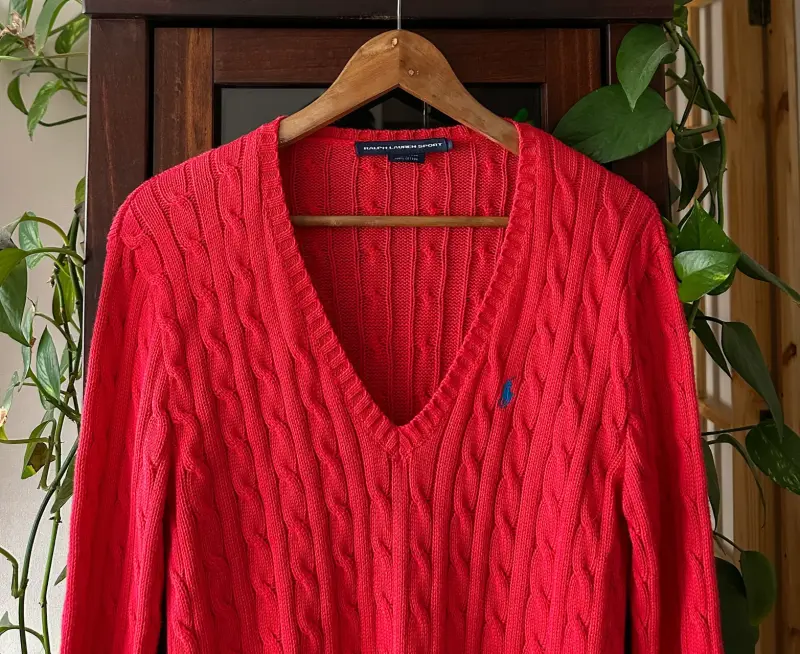 Suéter trenzado Mujer Ralph Lauren - 2