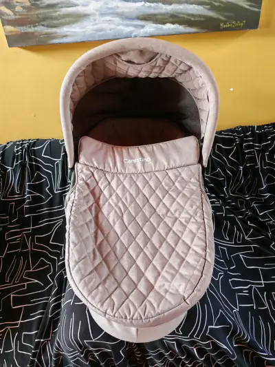 Capazo para bebé gris Carestino - miniatura 1