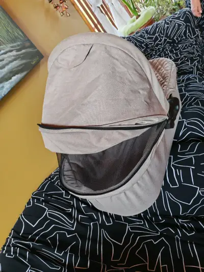 Capazo para bebé gris Carestino - miniatura 3
