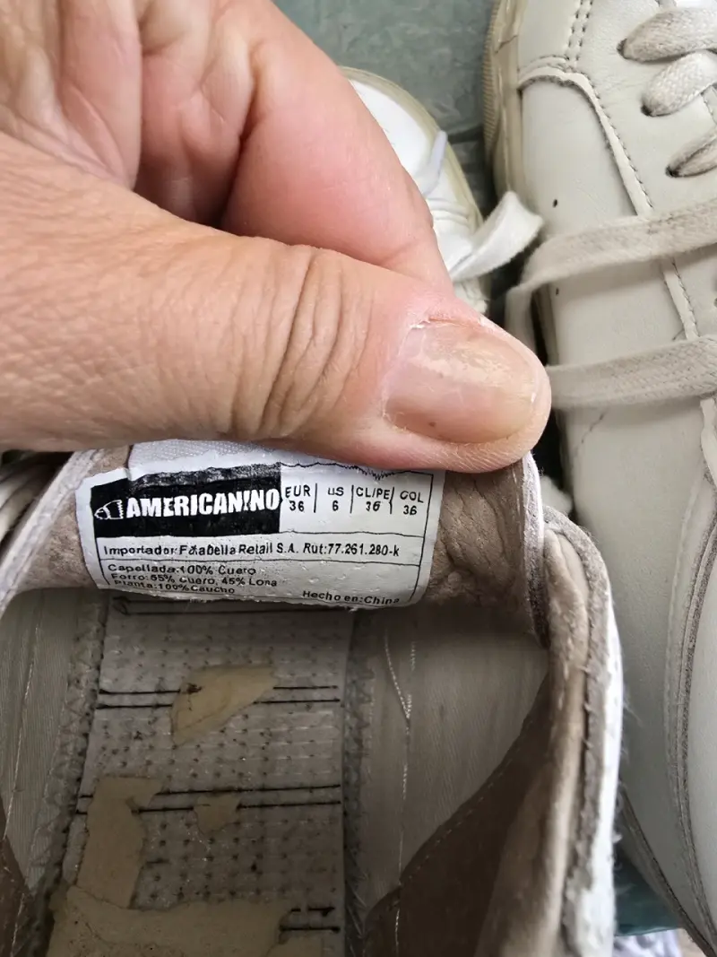 Zapatillas beige de caña alta - 4