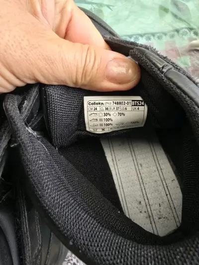 Zapatillas negras talla 36 - miniatura 1