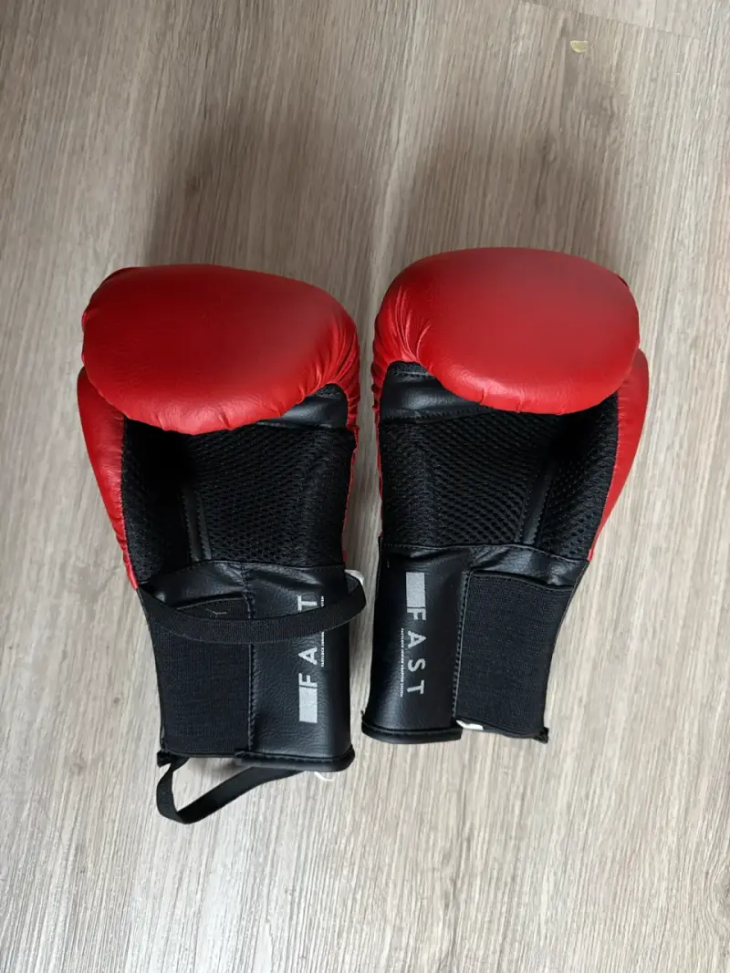 Guantes de boxeo rojos para niño (a) - 3