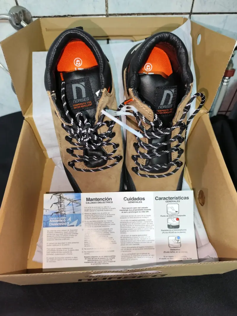 Botas de seguridad Norseg marrones - 2