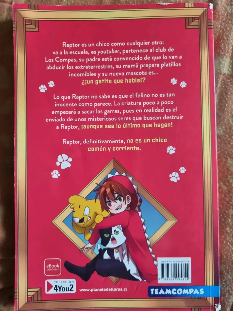 Libro Escuela Raptor Gamer Compas - 2