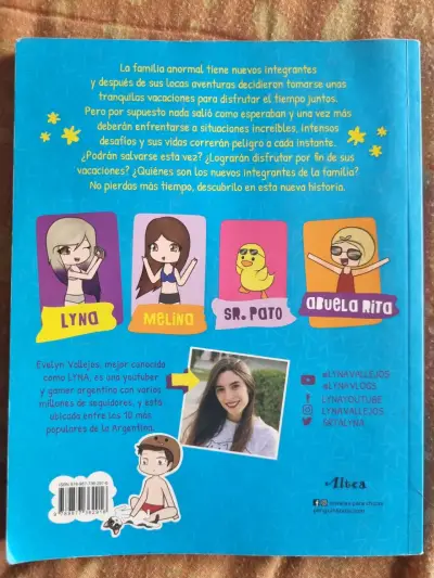 Libro Lyna Vallejos Una familia anormal - miniatura 2
