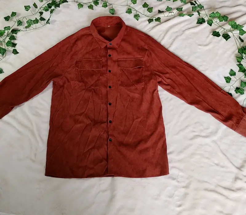 Camisa Casual Marrón - 1