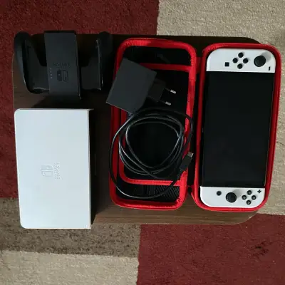 🎮 Nintendo Switch OLED Blanca Completa / MicroSD - miniatura 1