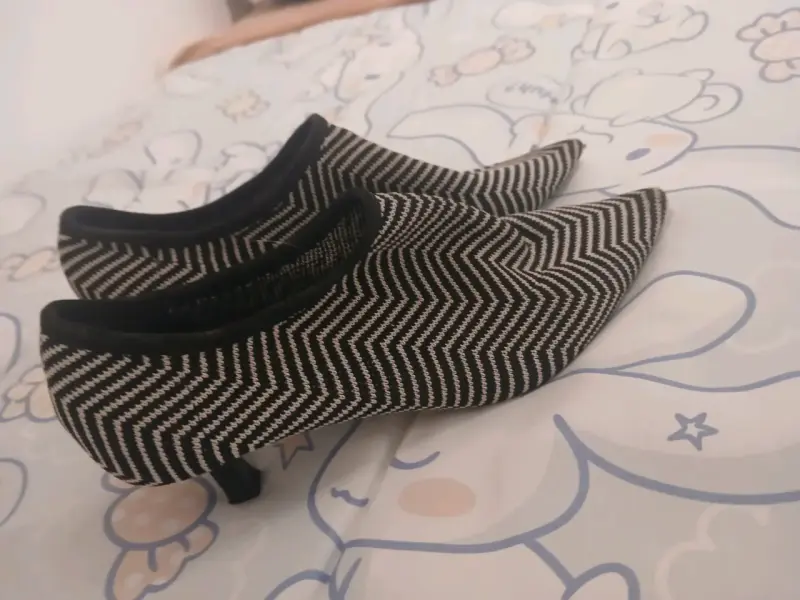 Zapatos Zara estampado zigzag - 2