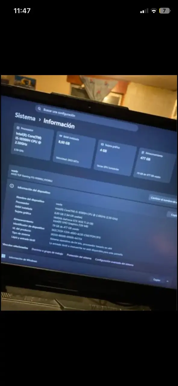 Laptop gamer ASUS TUF F15 - 4