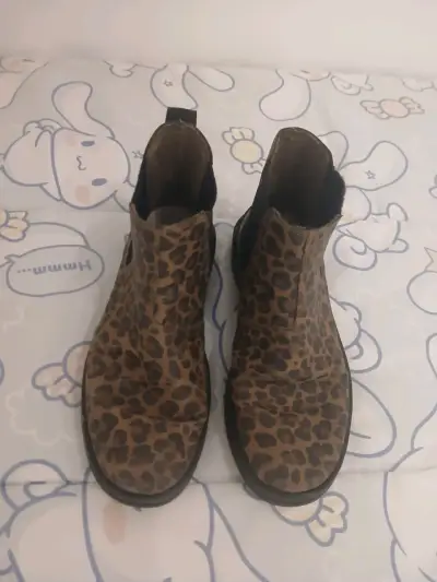 Botines animal print - miniatura 1