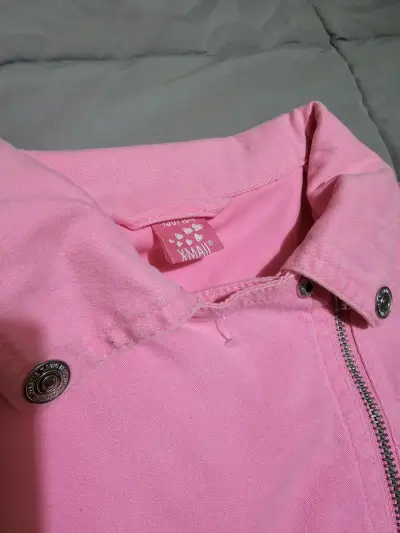 Chaqueta rosada con cierre - miniatura 5
